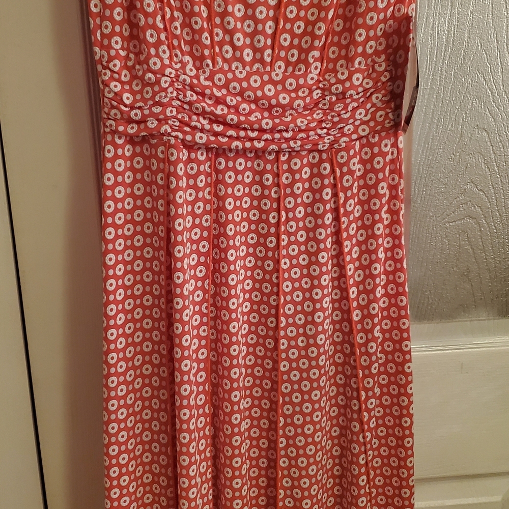 Perceptions Peach Dress S Small